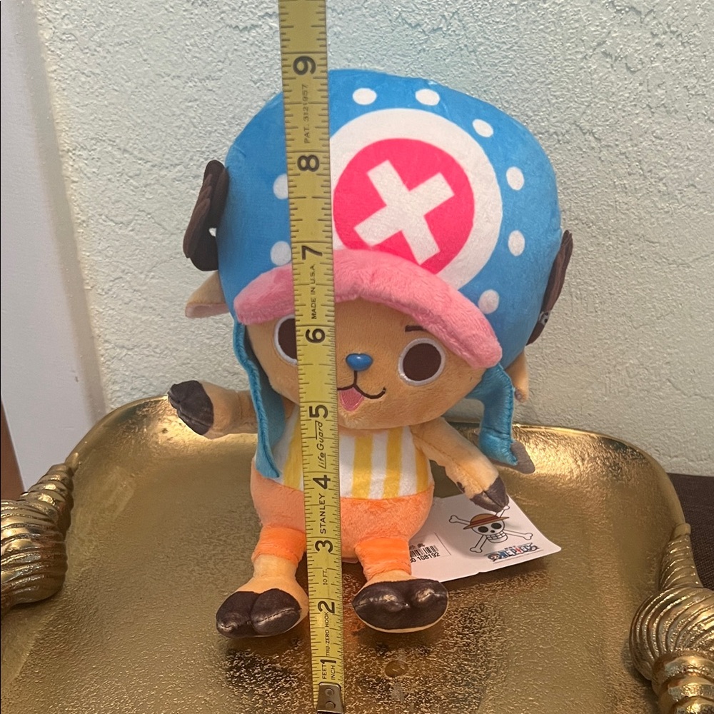 #1658+ Blue & Pink Plush Character Chopper Stuffed Toy Tony Tony - Picture 4 of 10